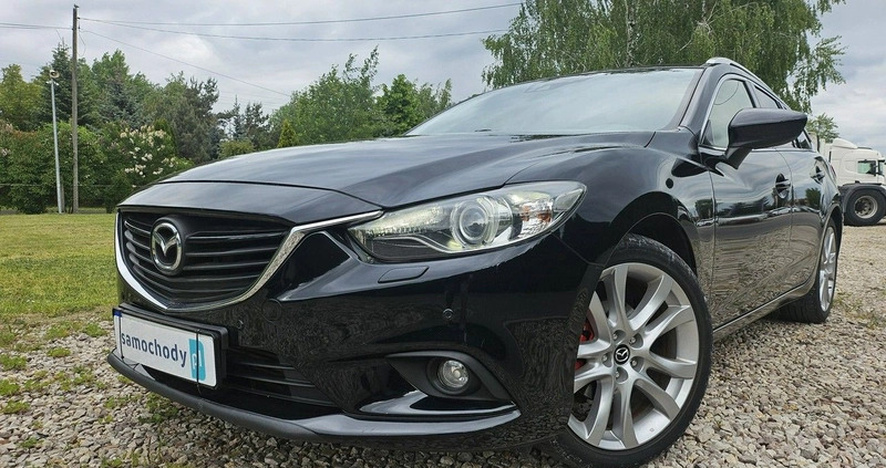 Mazda 6 cena 46200 przebieg: 173000, rok produkcji 2014 z Imielin małe 781